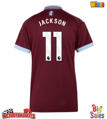 Aston Villa Nicolas Jackson #11 Replica Home Stadium Shirt for Women 2026-27 Short Sleeve